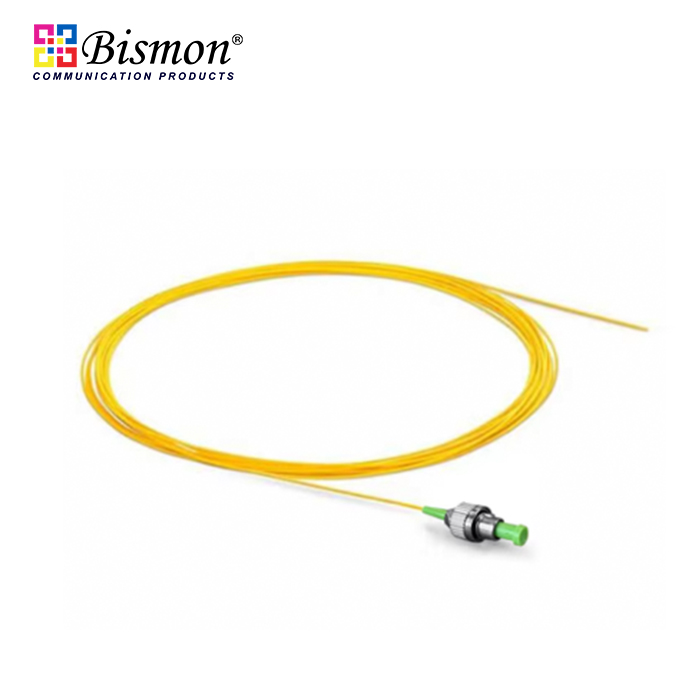FC-APC-Pigtail-Fiber-optic-simplex-1-5M-9-125um-Single-mode-OD-0-9mm-PVC-Sheath